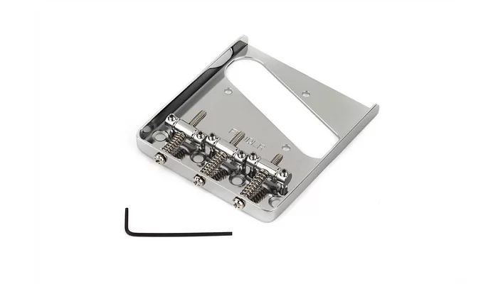 Бридж у зборі для електрогітар FENDER HIGHWAY ONE TELECASTER BRIDGE ASSEMBLY CHROME