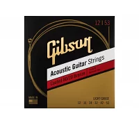 Набір струн для акустичної гітари GIBSON SAG-CBRW12 COATED 80/20 BRONZE ACOUSTIC GUITAR STRINGS LIGHT