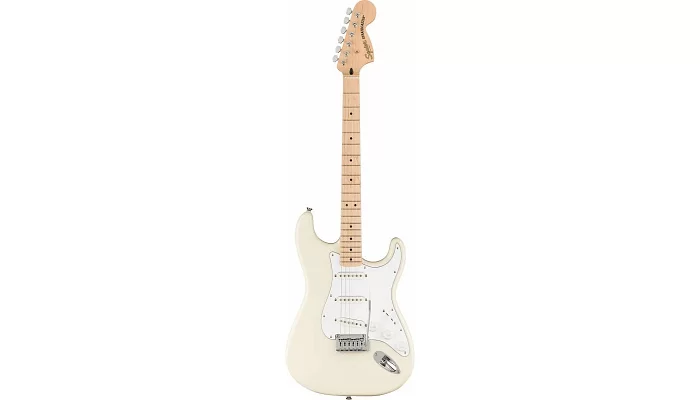 Електрогітара SQUIER by FENDER AFFINITY SERIES STRATOCASTER MN OLYMPIC WHITE, фото № 1