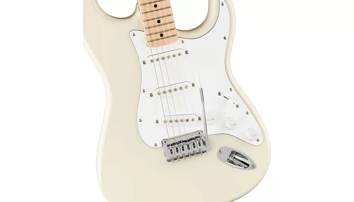 Електрогітара SQUIER by FENDER AFFINITY SERIES STRATOCASTER MN OLYMPIC WHITE, фото № 4