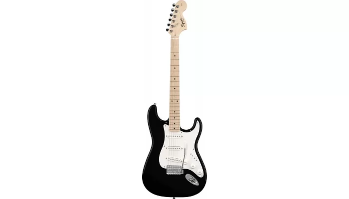 Электрогитара SQUIER by FENDER AFFINITY SERIES STRATOCASTER MN BLACK, фото № 1