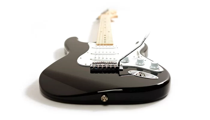 Электрогитара SQUIER by FENDER AFFINITY SERIES STRATOCASTER MN BLACK, фото № 5