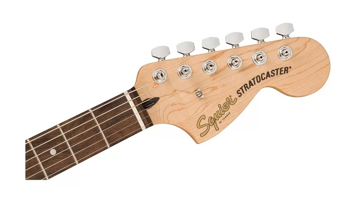 Электрогитара SQUIER by FENDER AFFINITY SERIES STRATOCASTER HH LR OLYMPIC WHITE, фото № 5