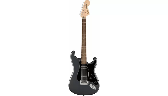 Электрогитара SQUIER by FENDER AFFINITY SERIES STRATOCASTER HH LR CHARCOAL FROST METALLIC, фото № 1