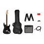 Гитарный набор SQUIER by FENDER AFFINITY SERIES STRAT PACK HSS CHARCOAL FROST METALLIC