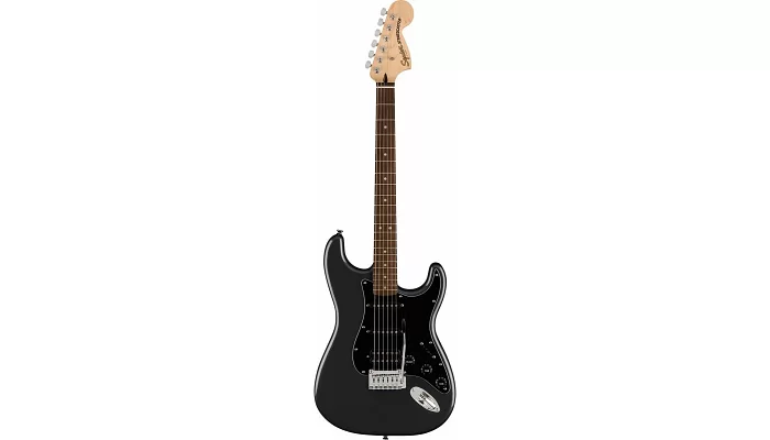 Гитарный набор SQUIER by FENDER AFFINITY SERIES STRAT PACK HSS CHARCOAL FROST METALLIC, фото № 2
