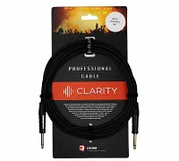 Инструментальный кабель Clarity JACK-JACK-B-G/3m