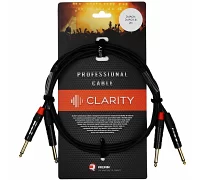 Межблочный кабель Clarity 2xJACK-2xJACK-B/2m