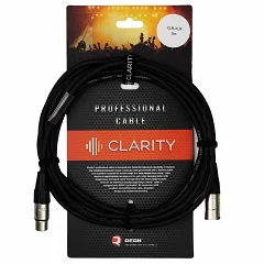 Межблочный кабель Clarity XLR-XLR PRO/5m