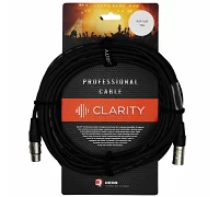 Межблочный кабель Clarity XLR-XLR PRO/15m