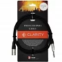 Міжблочний кабель Clarity JACK-XLR(M) PRO/2m