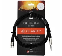 Міжблочний кабель Clarity JACK-XLR(F) PRO/2m