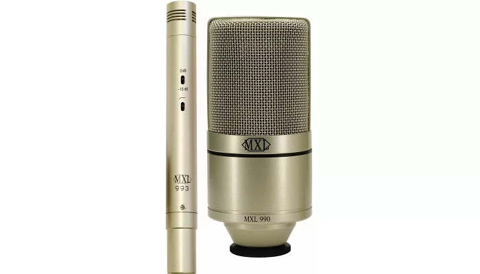 Комплект студийных микрофонов Marshall Electronics MXL 990/993, фото № 1