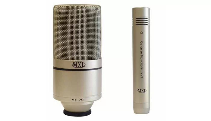 Комплект студийных микрофонов Marshall Electronics MXL 990/991, фото № 1