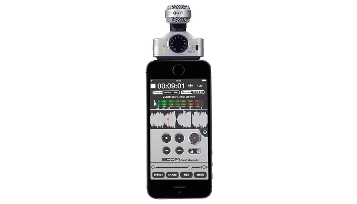 Мікрофон для мобільних пристроїв Zoom iQ7, фото № 5