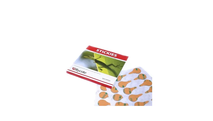 Наклейки для петличних мікрофонів RYCOTE Stickies - box (25 packages 065506), фото № 2