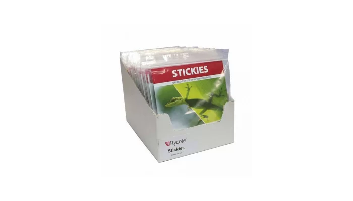 Наклейки для петличных микрофонов RYCOTE Stickies - box (25 packages 065506), фото № 1