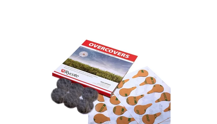 Вітрозахист RYCOTE Overcovers Grey 30 x Stickies & 6 x Fur Discs, фото № 3