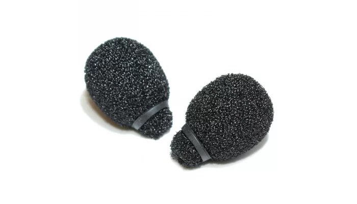 Вітрозахист RYCOTE Miniature Lavalier Foams - Black (1 pack of 2), фото № 1