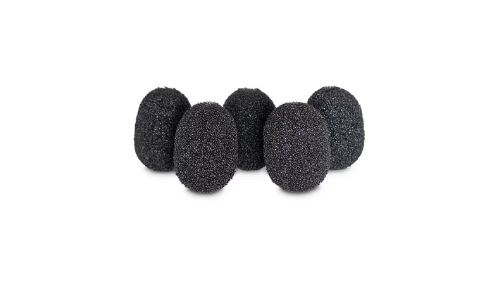 Вітрозахист RYCOTE Lavalier Foams Black (10 packs of 5), фото № 1