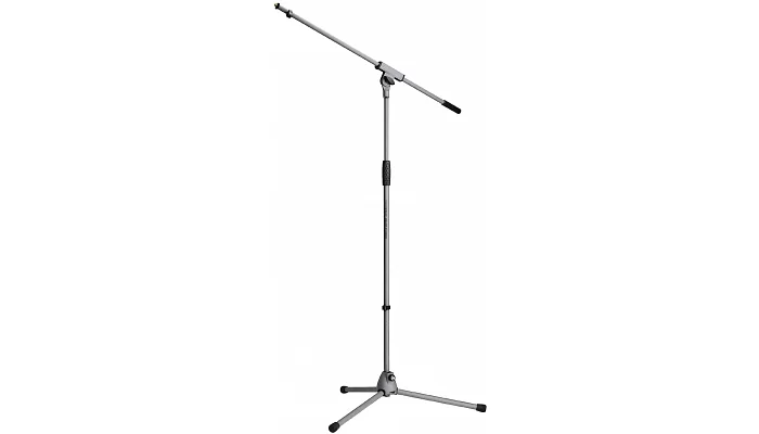 Микрофонная стойка K&M Microphone stand "Soft-Touch" 21060 Gray, фото № 1