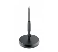 Настольная микрофонная стойка K&M Table/Floor microphone stand 23325 Black