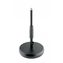 Настільна мікрофонна стійка K&M Table/Floor microphone stand 23325 Black