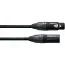 Микрофонный кабель XLRm-XLRf CORDIAL CRM 1 FM Black