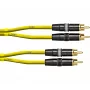 Межблочный кабель 2xRCA-2xRCA CORDIAL CEON DJ RCA 1,5 Yellow