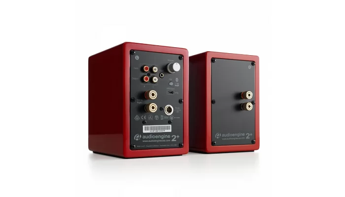 Активная полочная акустическая система AudioEngine A2+ BT Red, фото № 2