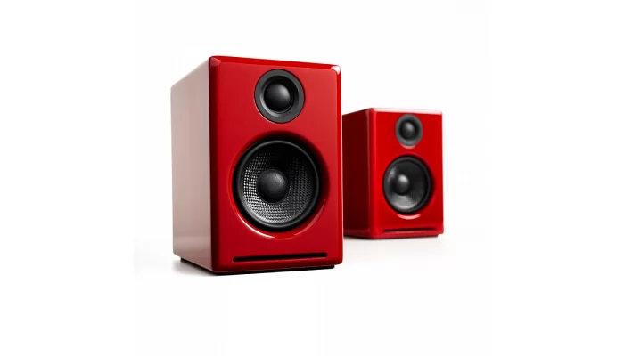 Активная полочная акустическая система AudioEngine A2+ BT Red, фото № 1