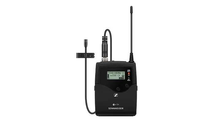 Накамерная радиосистема с петличным микрофоном SENNHEISER ew 512P G4-AW+, фото № 3