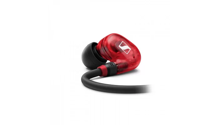 Бездротові внутрішньоканальні вакуумні навушники для персонального моніторингу SENNHEISER IE 100 PRO Wireless Red, фото № 5