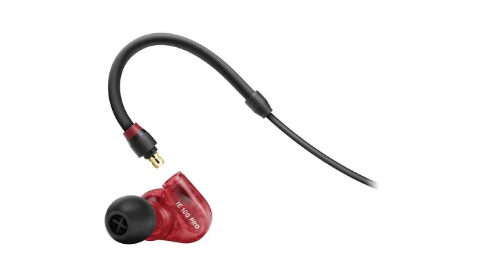 Внутрішньоканальні вакуумні навушники для персонального моніторингу SENNHEISER IE 100 PRO RED, фото № 5