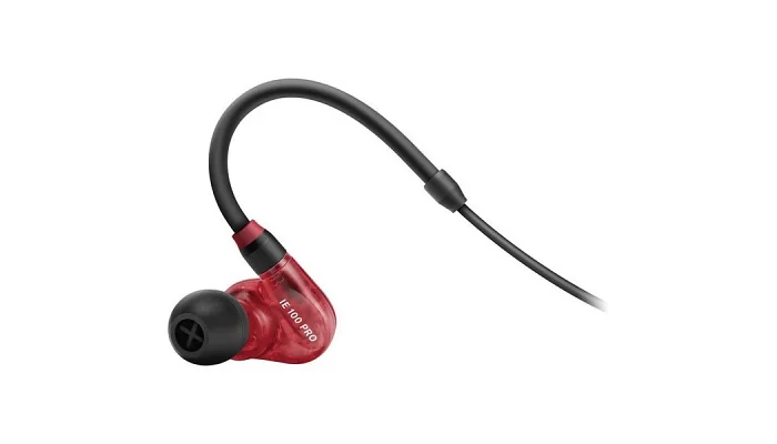 Внутрішньоканальні вакуумні навушники для персонального моніторингу SENNHEISER IE 100 PRO RED, фото № 4