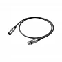 Межблочный кабель XLRm-XLRf  1m CORDIAL CFM 1 FM - (XLR female/male)