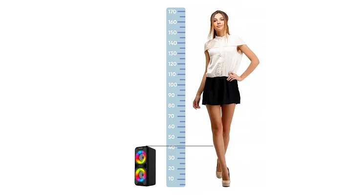 Автономна акустична система TMG B86 (1MIC+MP3+USB+FM+BT), фото № 2