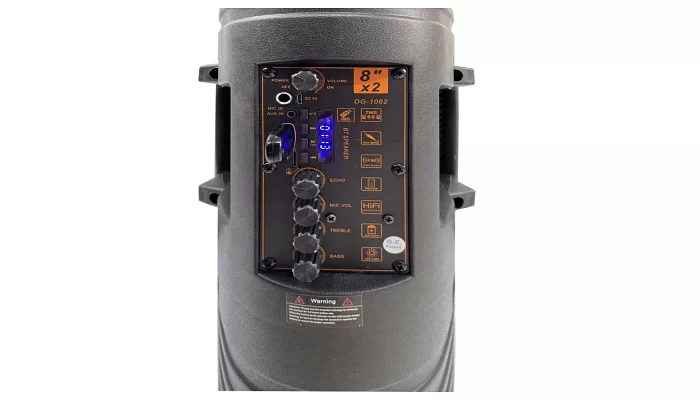 Автономна акустична система TMG DG-1062 (1MIC+MP3+USB+FM+BT), фото № 4