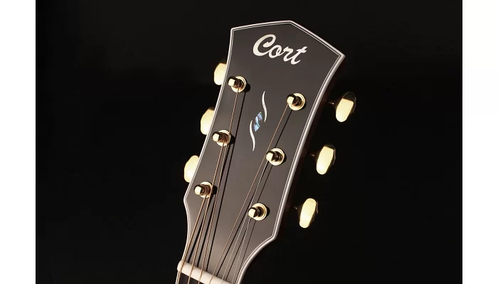 Электроакустическая гитара CORT GOLD A8 (Natural), фото № 4