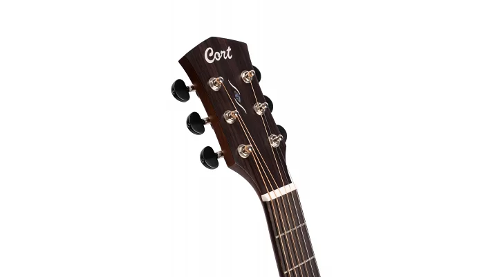 Электроакустическая гитара CORT Core-OC Mahogany (Open Pore Black Burst), фото № 3