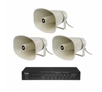 Комплект звуку DV audio LA903HS30 для зони оповіщення до 1350 м ²