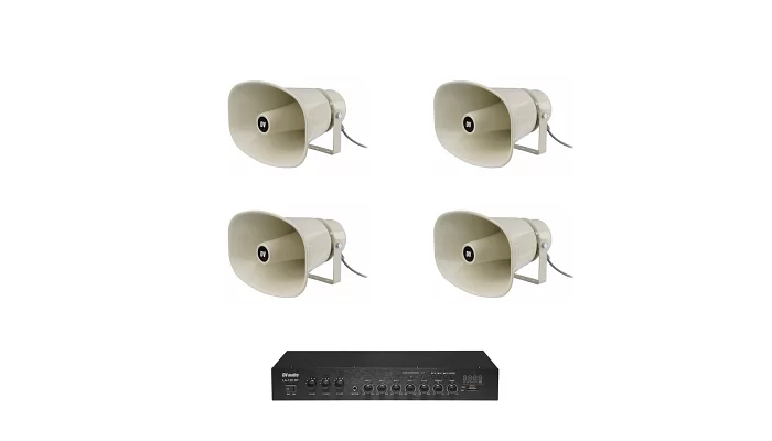 Комплект звука DV audio LA1204HS30 для зоны озвучивания до 1800 м², фото № 1