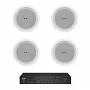 Комплект звуку DV audio LA604C8 для приміщення до 80 м²