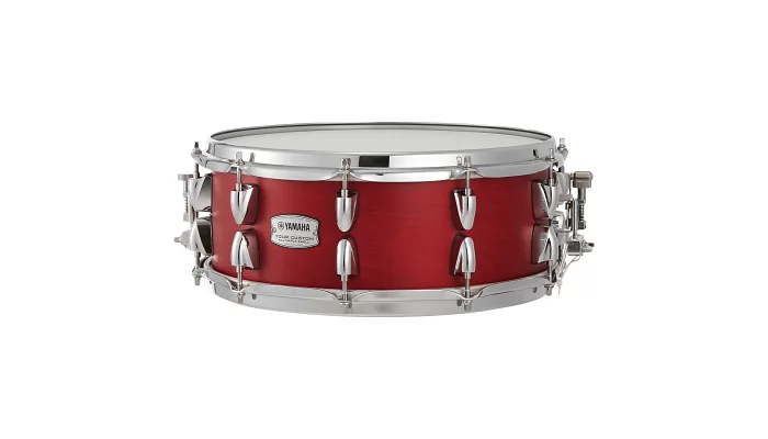 Малый барабан YAMAHA TMS1455 Tour Custom Snare Drum 14"x5.5" (Candy Apple Satin), фото № 1