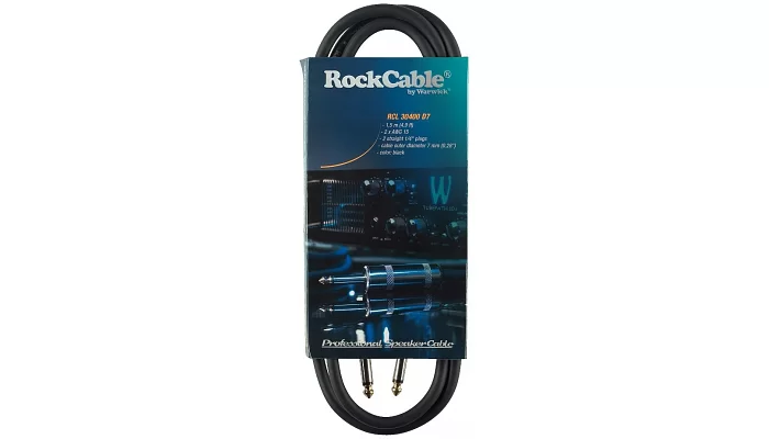 Межблочный акустический кабель ROCKCABLE RCL30400 D7 Speaker Cable (1.5m), фото № 2