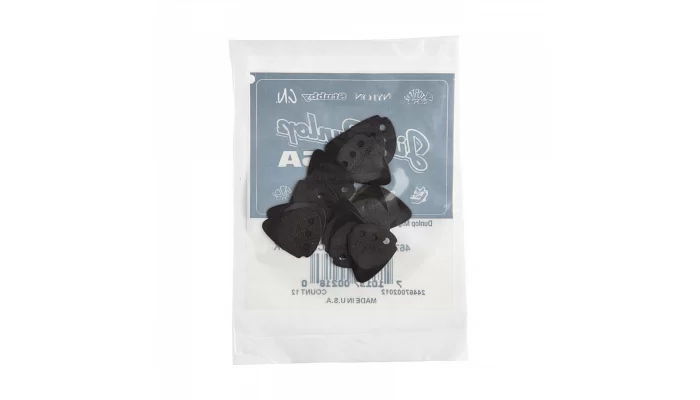 Набір алюмінієвих медіаторів DUNLOP TECKPICK STANDARD BLACK ALUMINUM, фото № 4