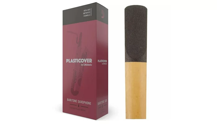 Тростина для баритон D'ADDARIO Plasticover - Baritone Sax #2.5 (1шт), фото № 1