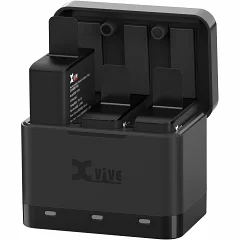 Кейс - зарядное устройство с 3-мя литий-ионными аккумуляторами XVIVE U5C Battery Charger Case