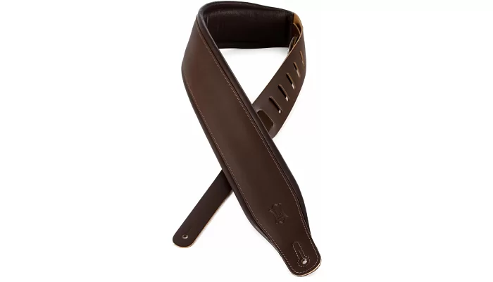 Ремінь для бас-гітари з м'якою підкладкою LEVY'S M26PD-DBR_DBR CLASSICS SERIES PADDED GUITAR STRAP, фото № 4