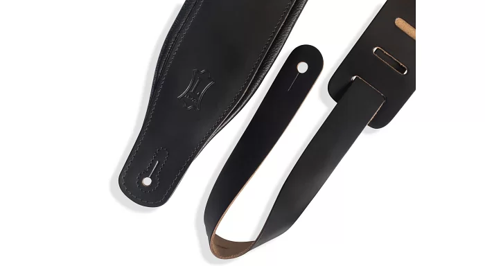 Ремінь для бас-гітари з м'якою підкладкою LEVY'S M26PD-BLK CLASSICS SERIES PADDED GUITAR STRAP (BLACK), фото № 2